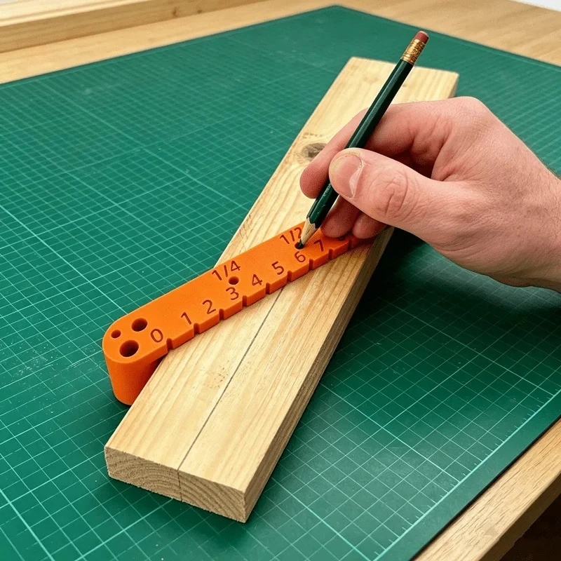Workshop Tools Center - 多機能木工センターポジションゲージ ドリルロケーター 大工用測定スクライバー 丈夫なDIYワークショップ木工ツール