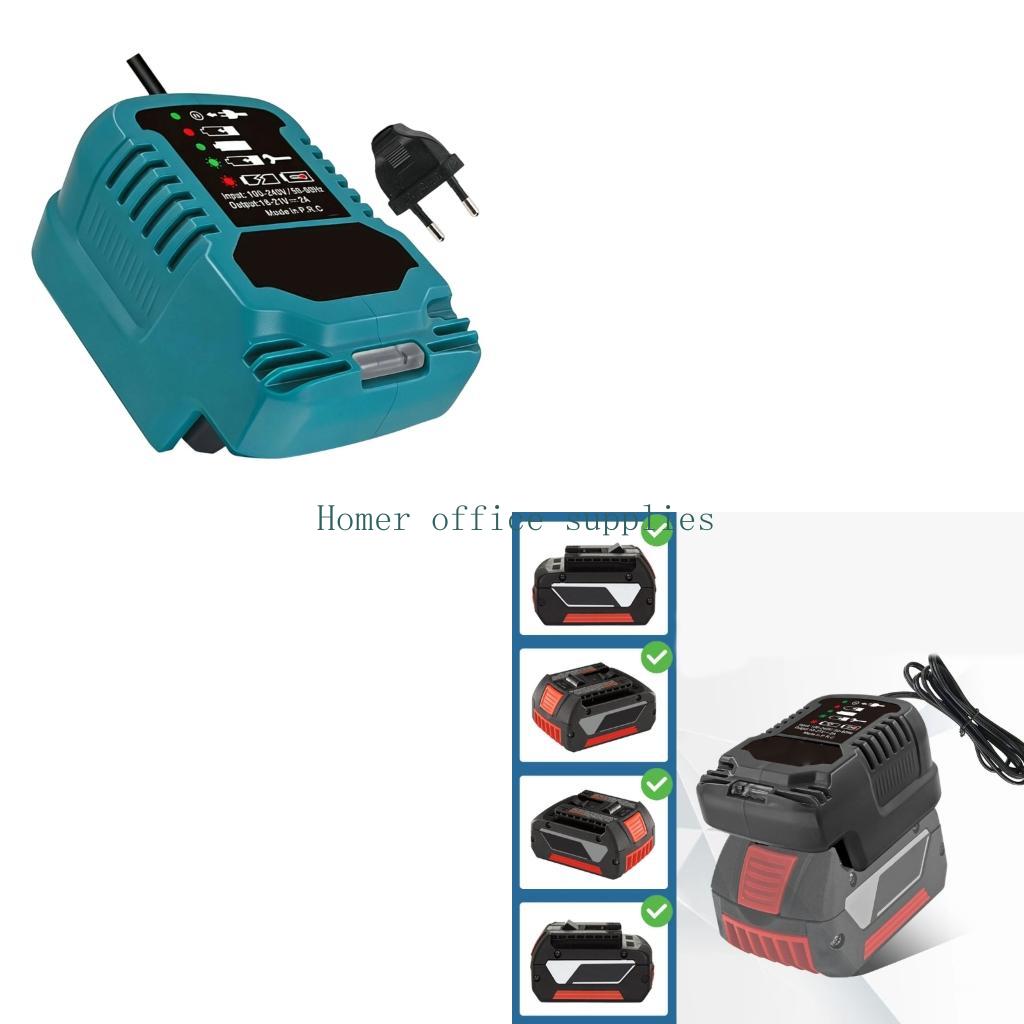 Workshop Tools Toy - K43B 18V/20V バッテリー充電ドック、上部 LED ステータス ライト、修理テーブルおよびガレージ作業用のコード付き電源ベース付き