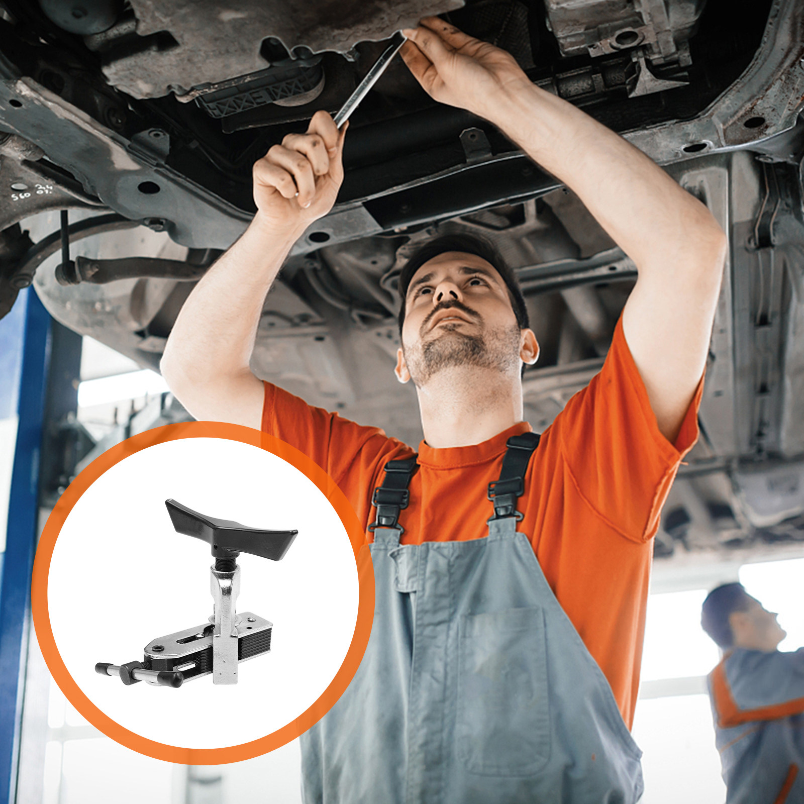Tools Youtube - 1個入りエアコン銅管フレアリングツールエキスパンダーキット、自動車エアコン修理用チューブフレアリングツールセット、エアコンフレアリングツール