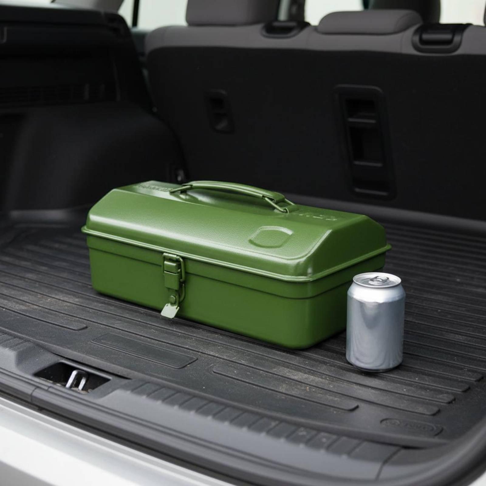 Workshop Tools Car - 鉄製ツールボックス 重厚型頑丈な金属製収納箱 車載用ポータブルツールボックス 機械工場設備用