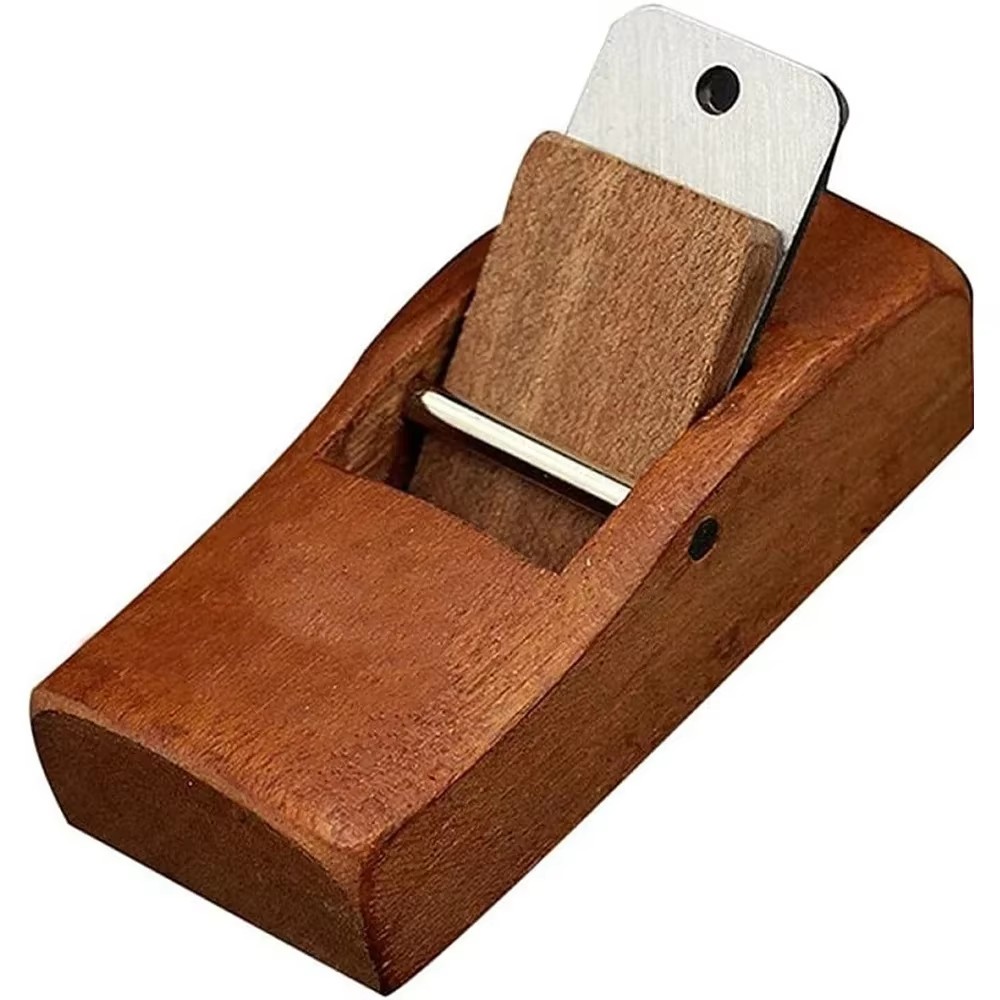 Hand Plane Block - 小型で便利な木製ブロックプレーンハンドツール、木工DIY、大工用マニュアルプレーナー、木工プロジェクト用木製スライサー