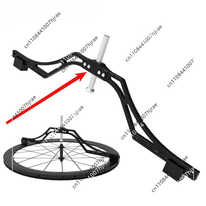 Workshop Tools Center - ホイールリム車軸位置決めジグ バイクハブセンタリングアライメントゲージ 正確なホイールマウント校正ツール サイクリングワークショップ修理用