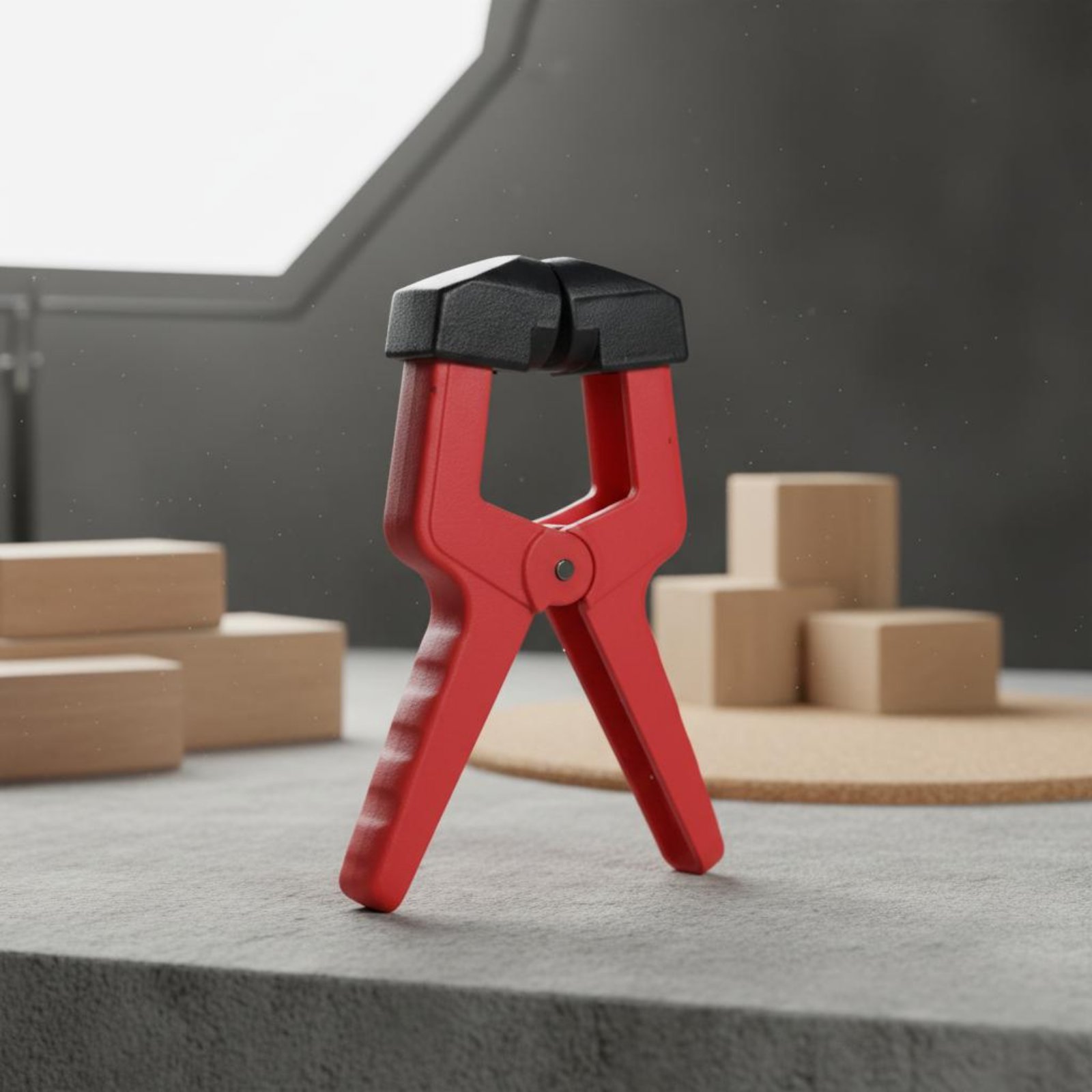 三角クランプ クランプ 赤色プラスチックコイルクランプ ハン - Workshop Hand Tools のレビューと価格
