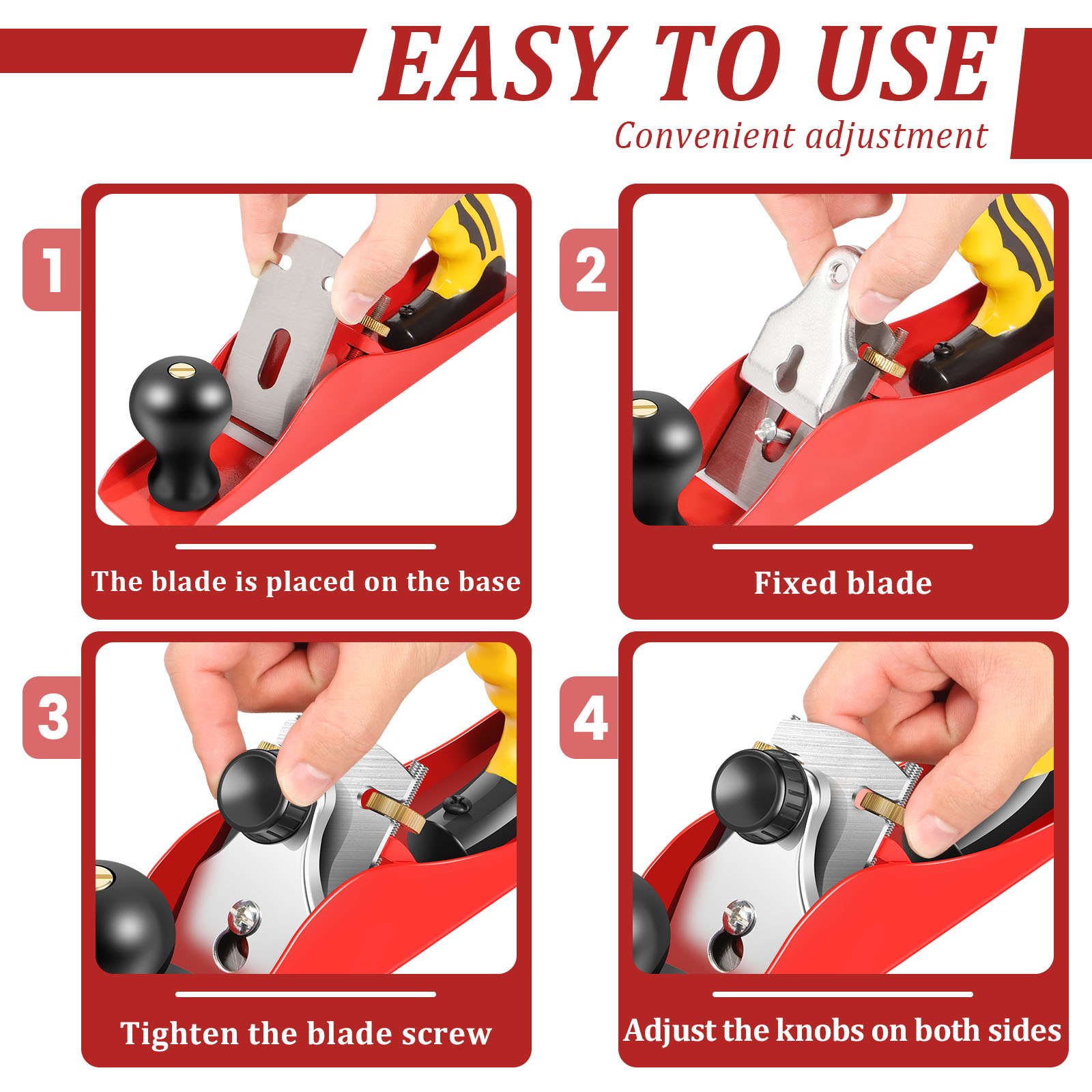木製ハンドプレーナーセットハンドツールブロックプレーン切断刃 - Hand Plane Block のレビューと価格