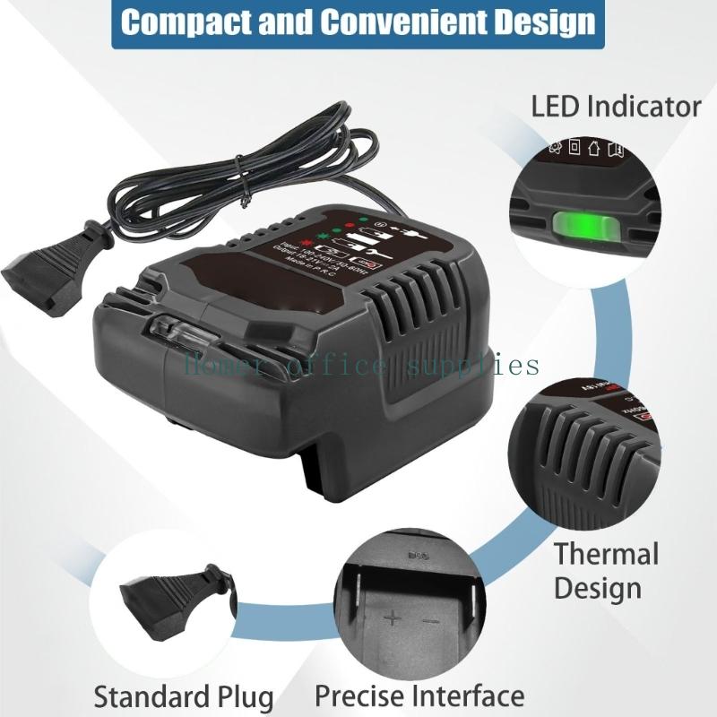 K43B 18V/20V バッテリー充電ドック、上部 LED - Workshop Tools Toy のレビューと価格