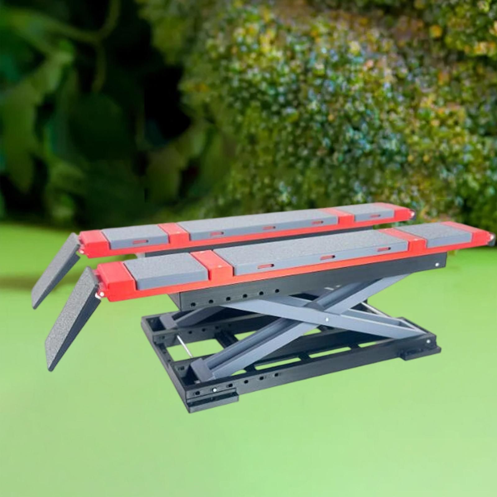 ミニ1/18スケールガレージカーリフターモデルプラスチック製 - Workshop Tools Toy のレビューと価格