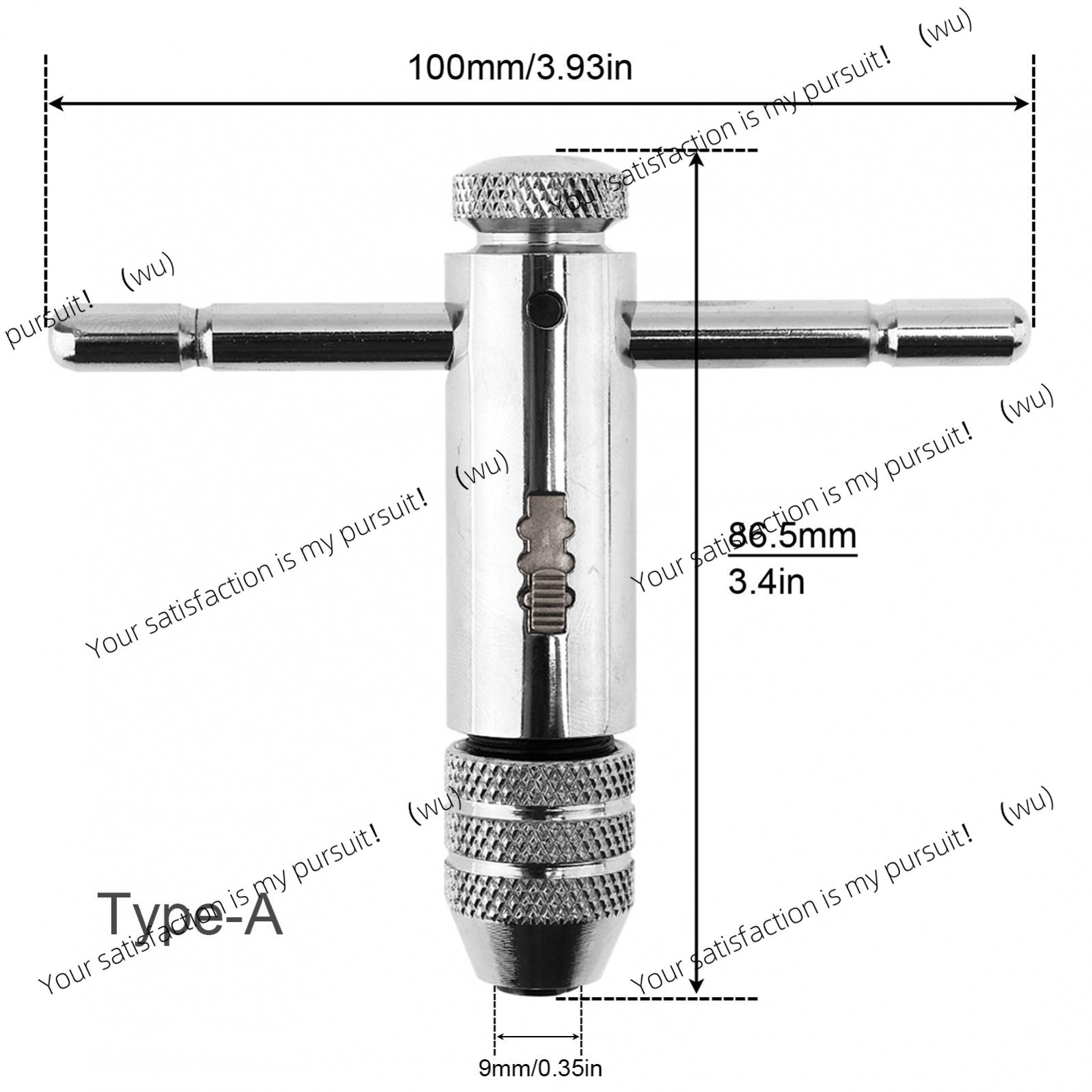 調整可能なM3-M8 M5-M12ラチェットタップレンチ、M - Tools In Mechanic Workshop のレビューと価格