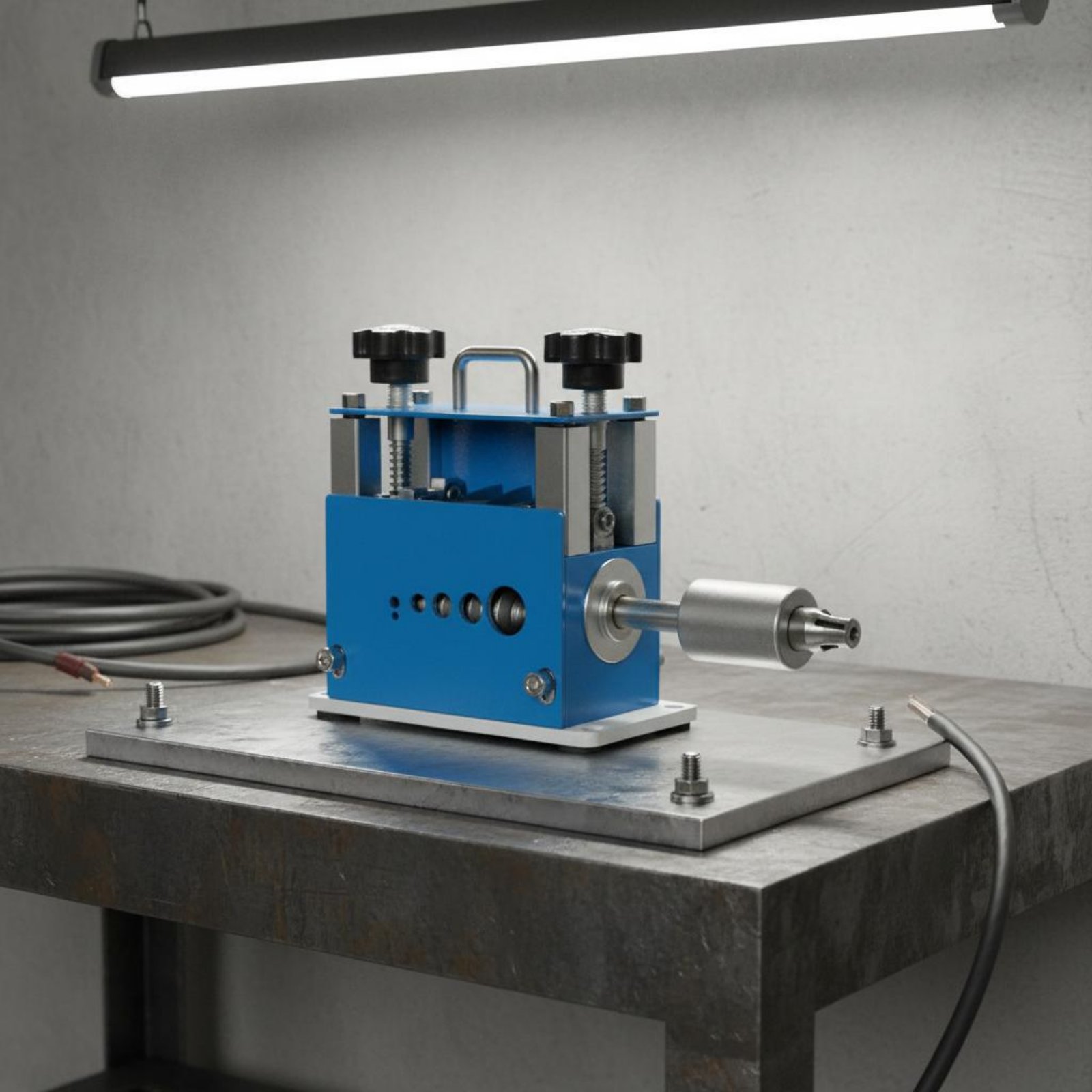 多穴コードピーラー ツインドライブハンドクランクワイヤースト - Workshop Hand Tools のレビューと価格
