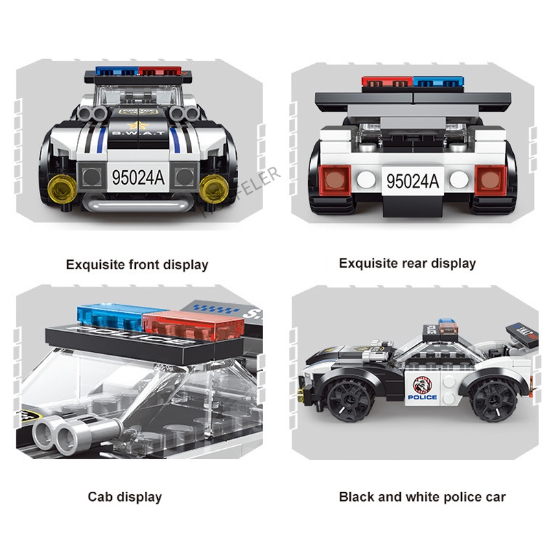 スーパー警察市飛行機デュアルローターヘリコプター有名な車 S - Hand Plane Block のレビューと価格