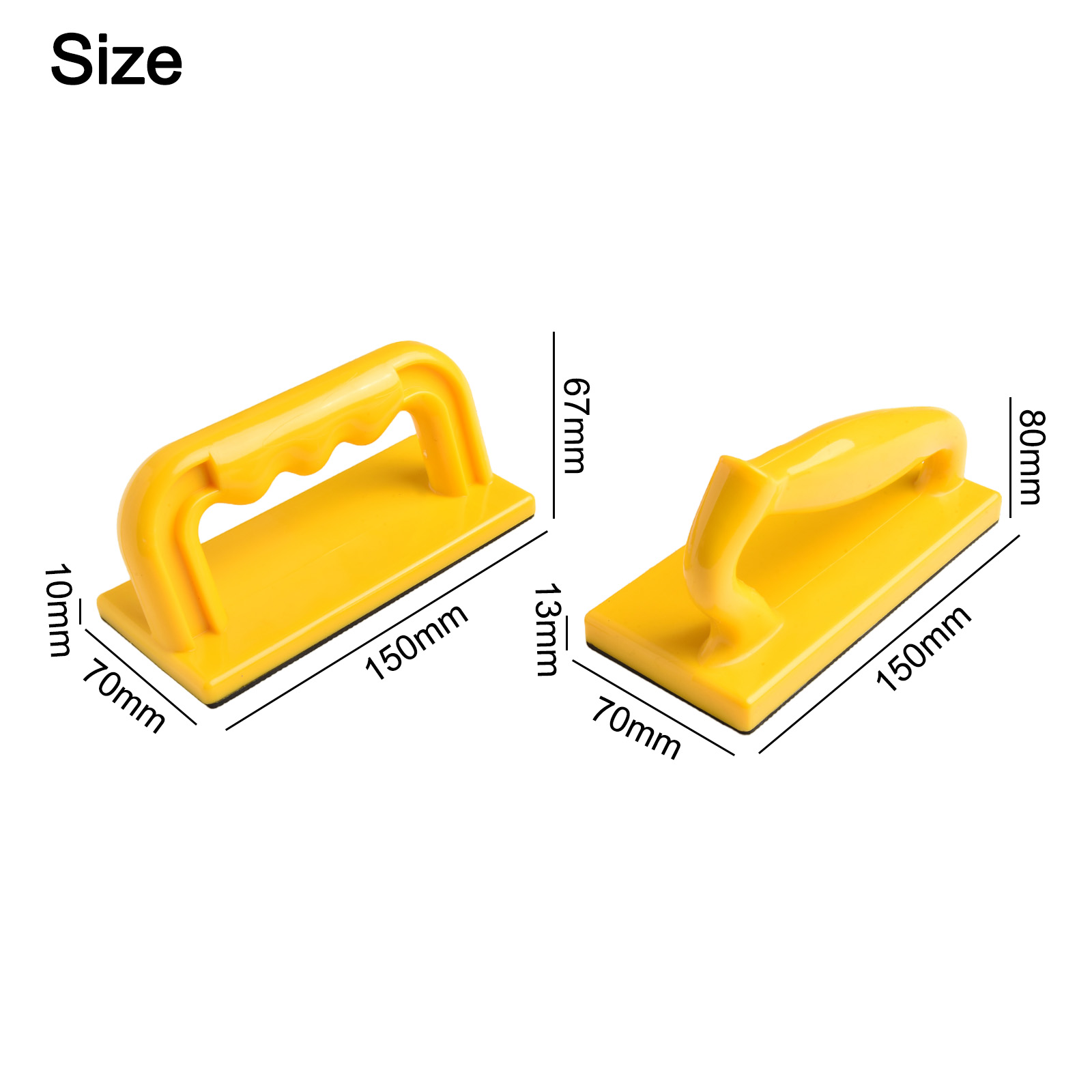 2個入り 黄色 木工用プッシュブロック 補助フィーダー テー - Hand Plane Block のレビューと価格